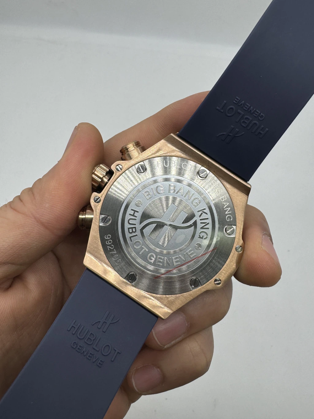 Hublot Big Bang 43mm - AÇO ROSE MOSTRADOR SKELETON - SILICONE - Imagem 3