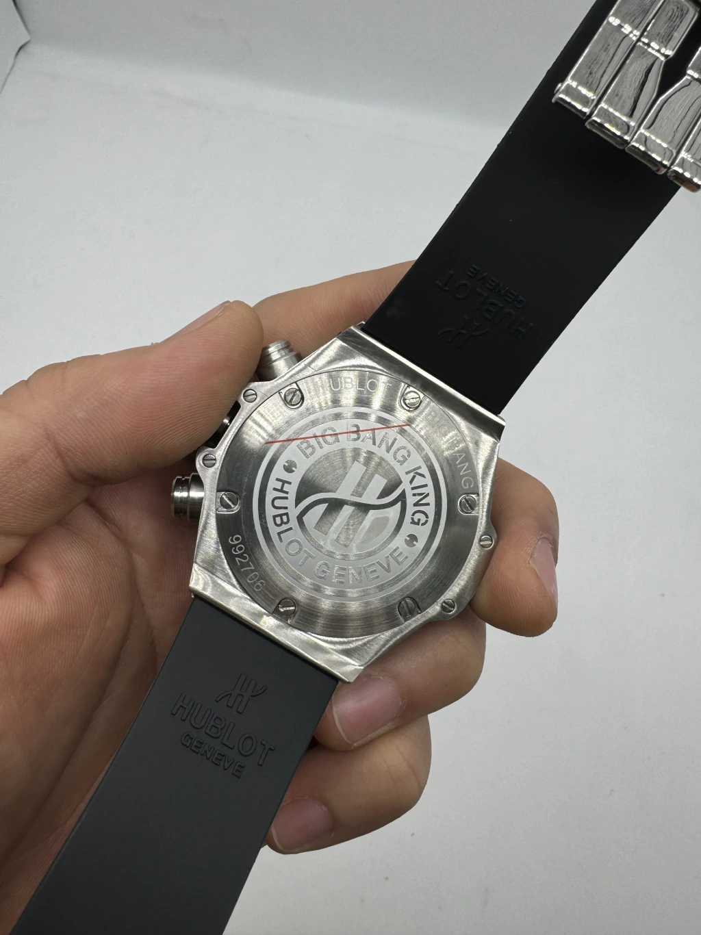 Hublot Big Bang 43mm - AÇO MOSTRADOR SKELETON - SILICONE - Imagem 3