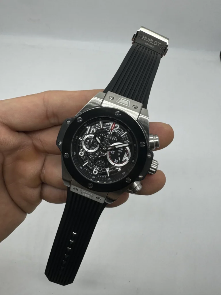 Hublot Big Bang 43mm - AÇO MOSTRADOR SKELETON - SILICONE