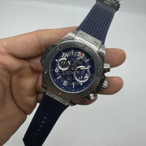 Hublot Big Bang 43mm - AÇO MOSTRADOR SKELETON - SILICONE