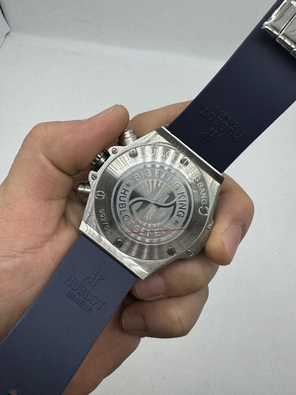Hublot Big Bang 43mm - AÇO MOSTRADOR SKELETON - SILICONE - Imagem 3