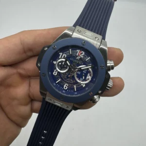 Hublot Big Bang 43mm - AÇO MOSTRADOR SKELETON - SILICONE