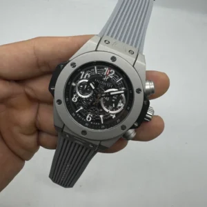 Hublot Big Bang 43mm - AÇO MOSTRADOR SKELETON - SILICONE
