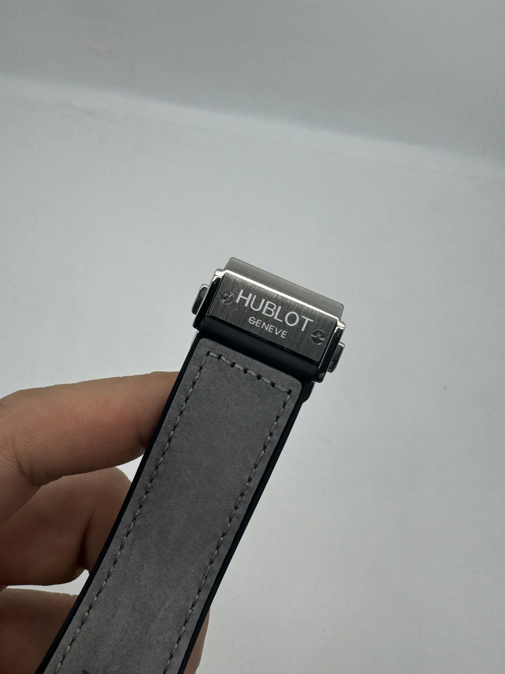 Hublot Classic Chrono 45mm - AÇO MOSTRADOR SKELETON PRETO - SILICONE E COURO - Imagem 3