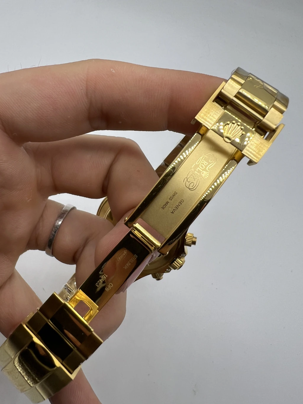 Daytona 40mm - AÇO DOURADO MOSTRADOR PRETO - Imagem 4