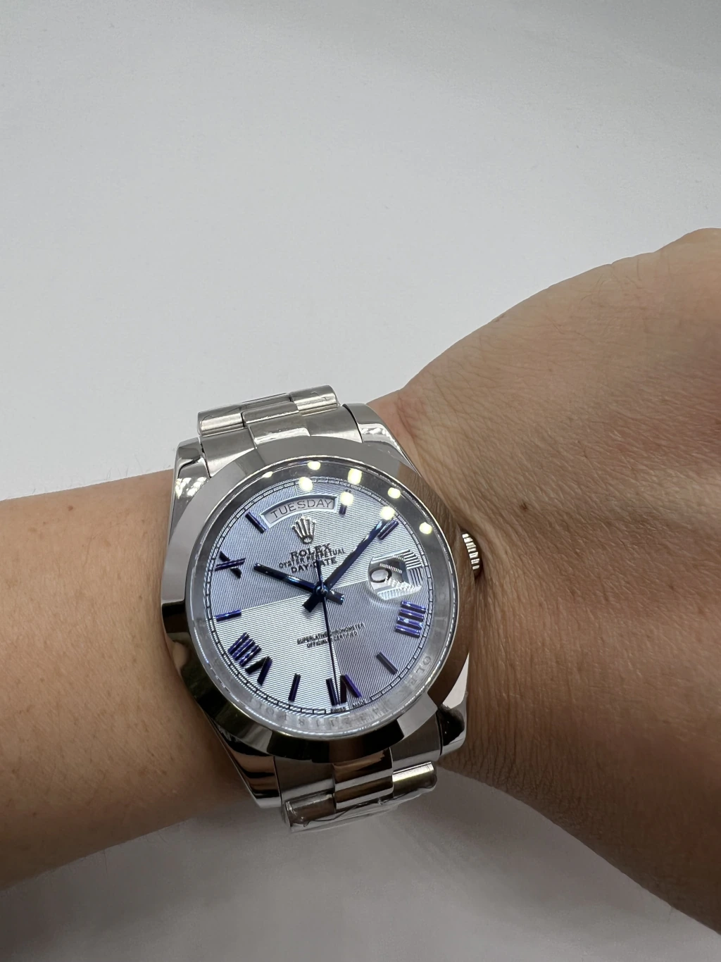 Day-Date President 40mm - AÇO MOSTRADOR TIFFANY - Imagem 5
