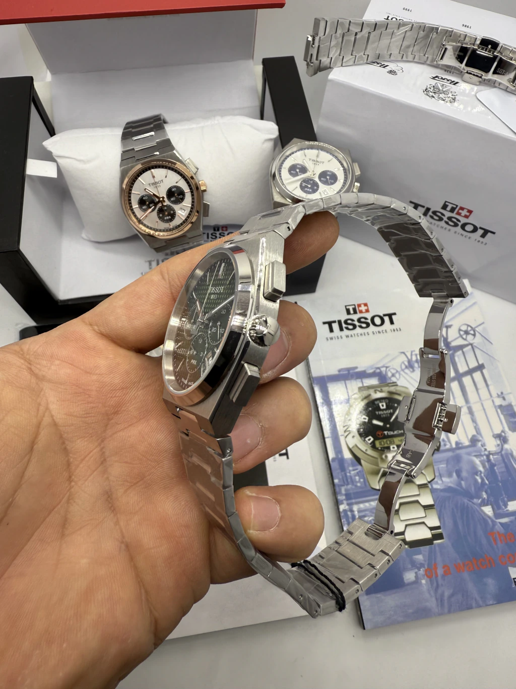 Tissot PRX 40mm - Aço Mostrador Verde - Imagem 2