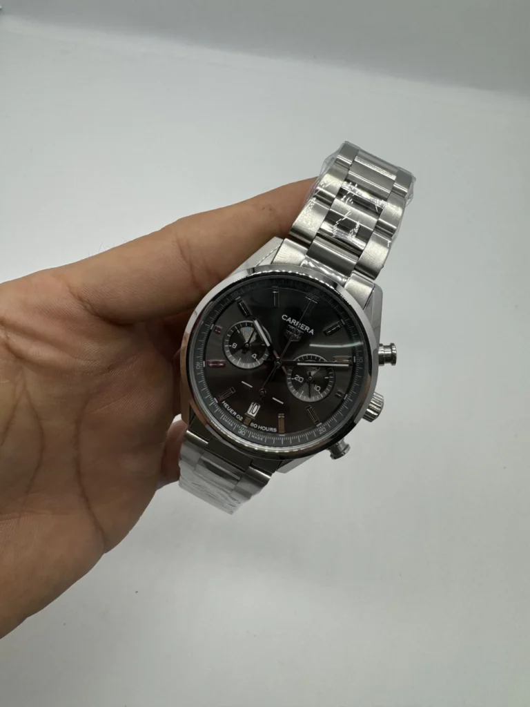 TAG Heuer Carrera 44mm - AÇO MOSTRADOR CINZA