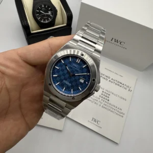 IWC Ingenieur 40mm - AÇO MOSTRADOR AZUL
