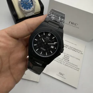IWC Ingenieur 40mm - AÇO PRETO MOSTRADOR PRETO