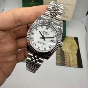 Datejust 40mm - AÇO MOSTRADOR BRANCO
