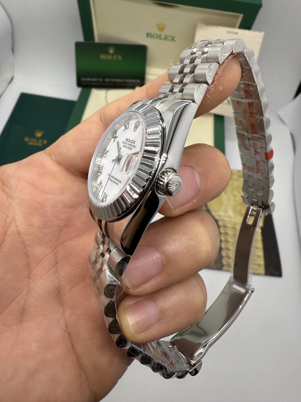 Datejust 40mm - AÇO MOSTRADOR BRANCO - Imagem 2