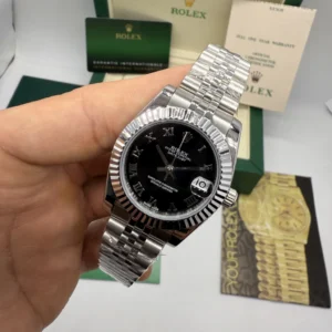 Datejust 40mm - AÇO MOSTRADOR PRETO