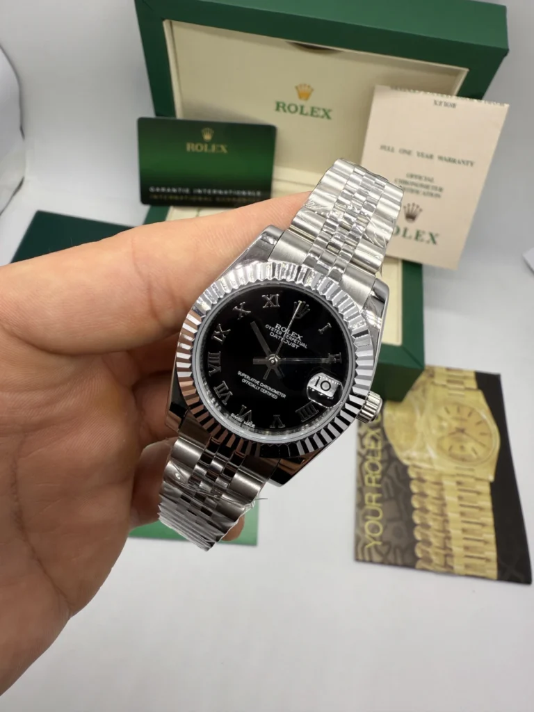 Datejust 40mm - AÇO MOSTRADOR PRETO