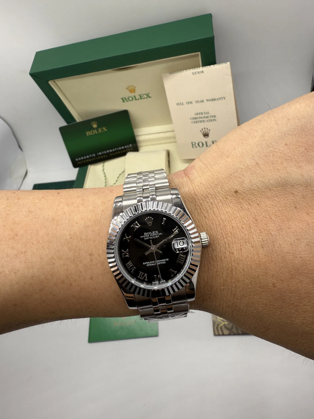 Datejust 40mm - AÇO MOSTRADOR PRETO - Imagem 5
