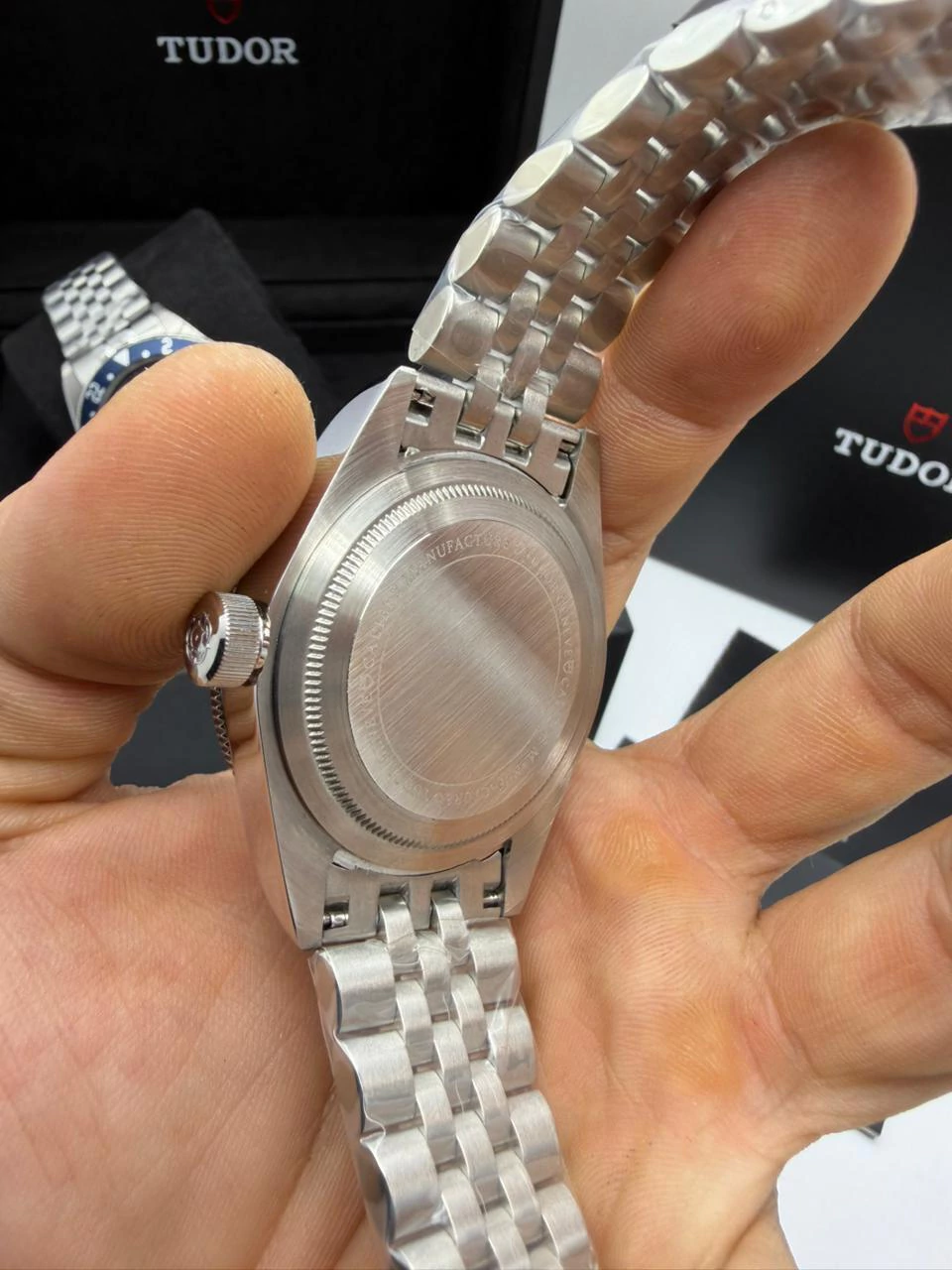 Tudor Black Bay GMT Pepsi 41mm - AÇO MOSTRADOR BRANCO - Imagem 3