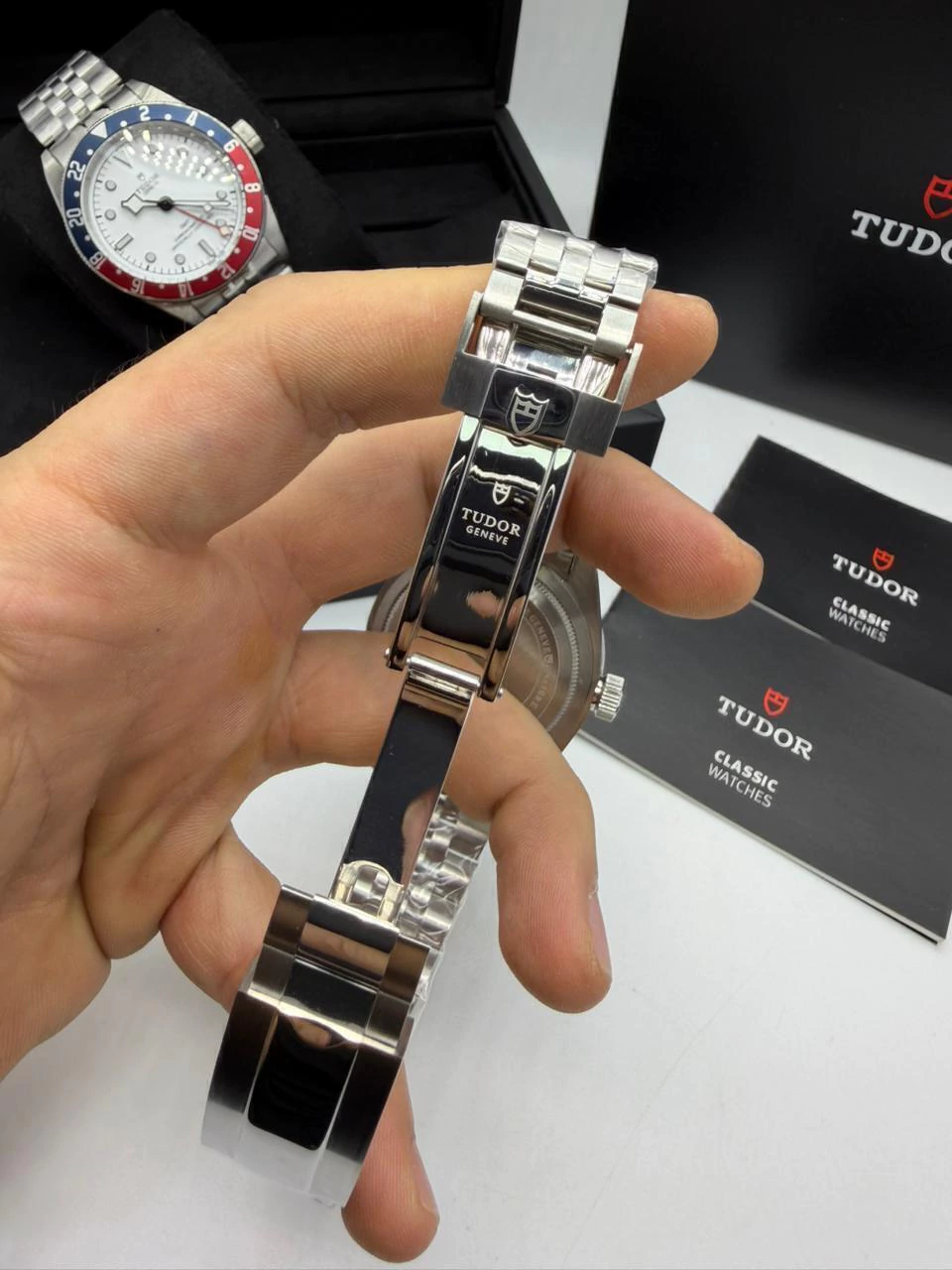 Tudor Black Bay Pro GMT 41mm - AÇO MOSTRADOR BRANCO - Imagem 3