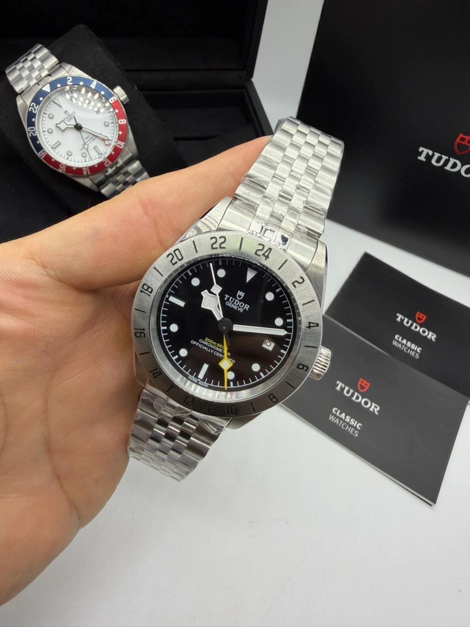 Tudor Black Bay Pro GMT 41mm - AÇO MOSTRADOR PRETO