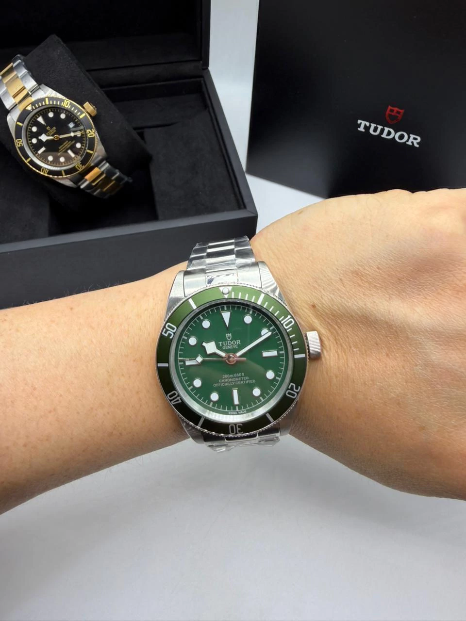 Tudor Black Bay 41mm - AÇO MOSTRADOR VERDE - Imagem 5