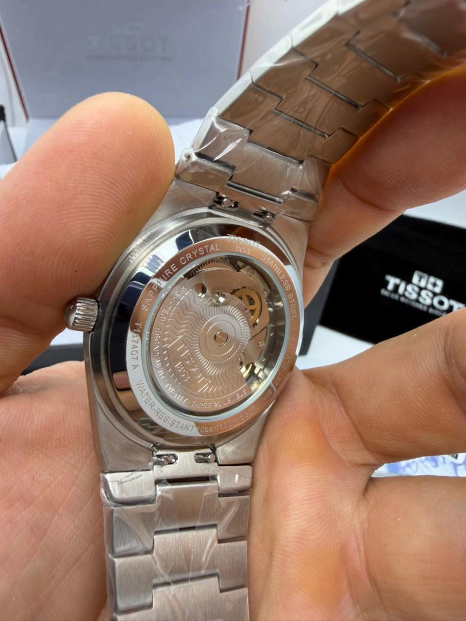 Tissot PRX Powermatic 40mm - Aço Mostrador Verde - Imagem 4