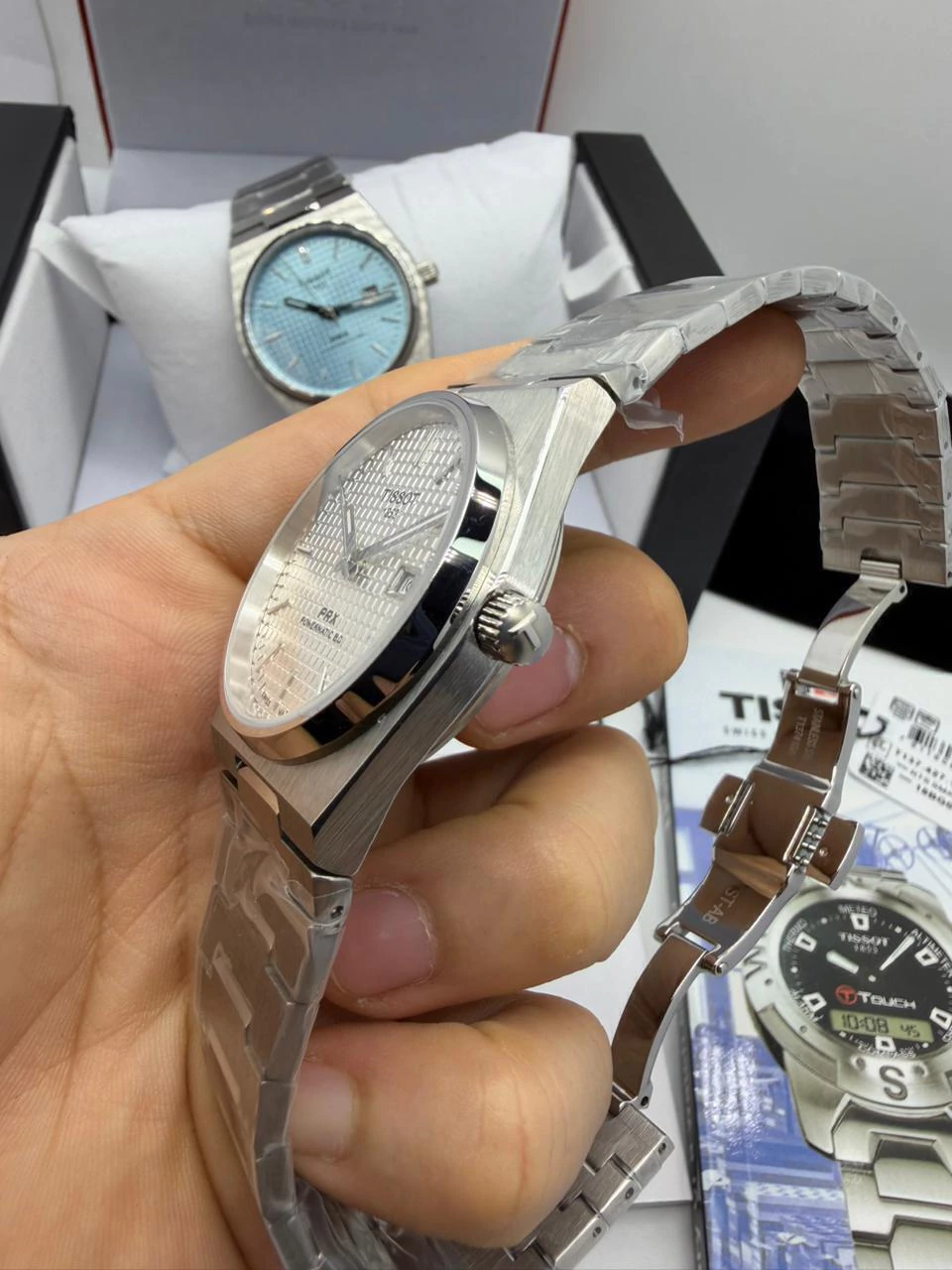 Tissot PRX Powermatic 40mm - Aço Mostrador Prata - Imagem 2