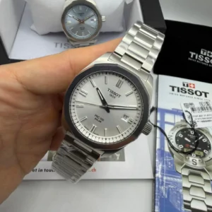 Tissot PRC 100 40mm - Aço Mostrador Prata