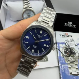 Tissot PRC 100 40mm - Aço Mostrador Azul