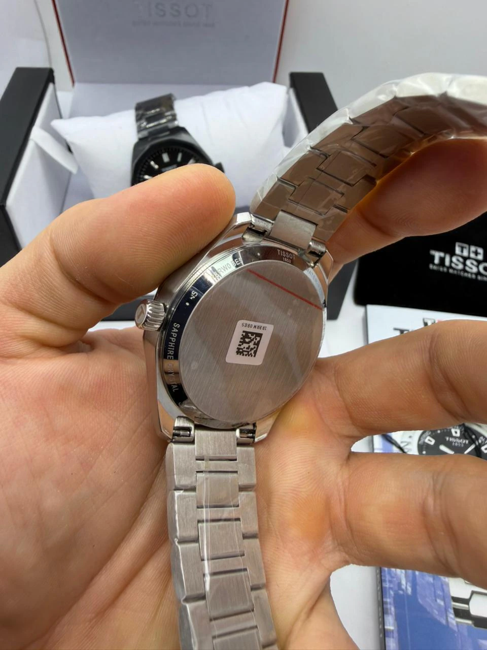 Tissot PRC 100 40mm - Aço Mostrador Azul Claro - Imagem 3