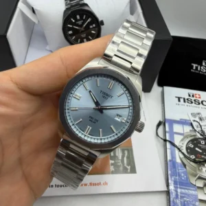 Tissot PRC 100 40mm - Aço Mostrador Azul Claro