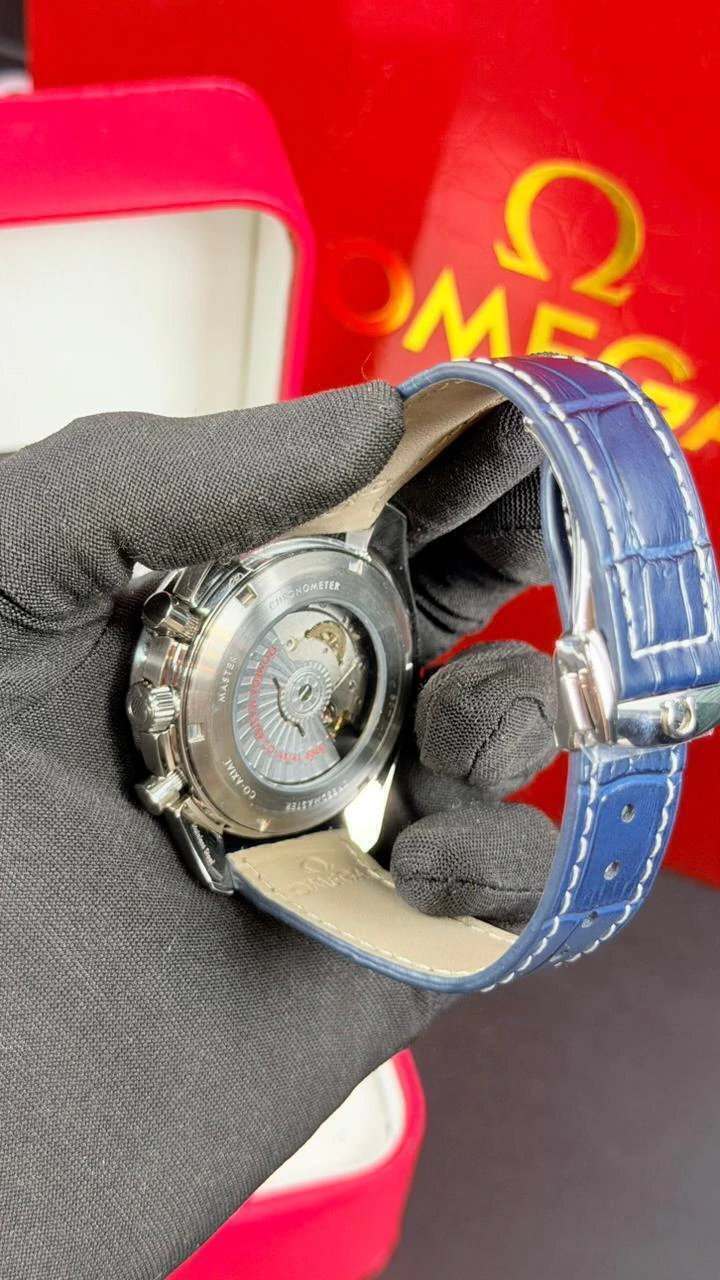 Omega Speedmaster 40mm - AÇO MOSTRADOR CINZA - NYLON - Imagem 2