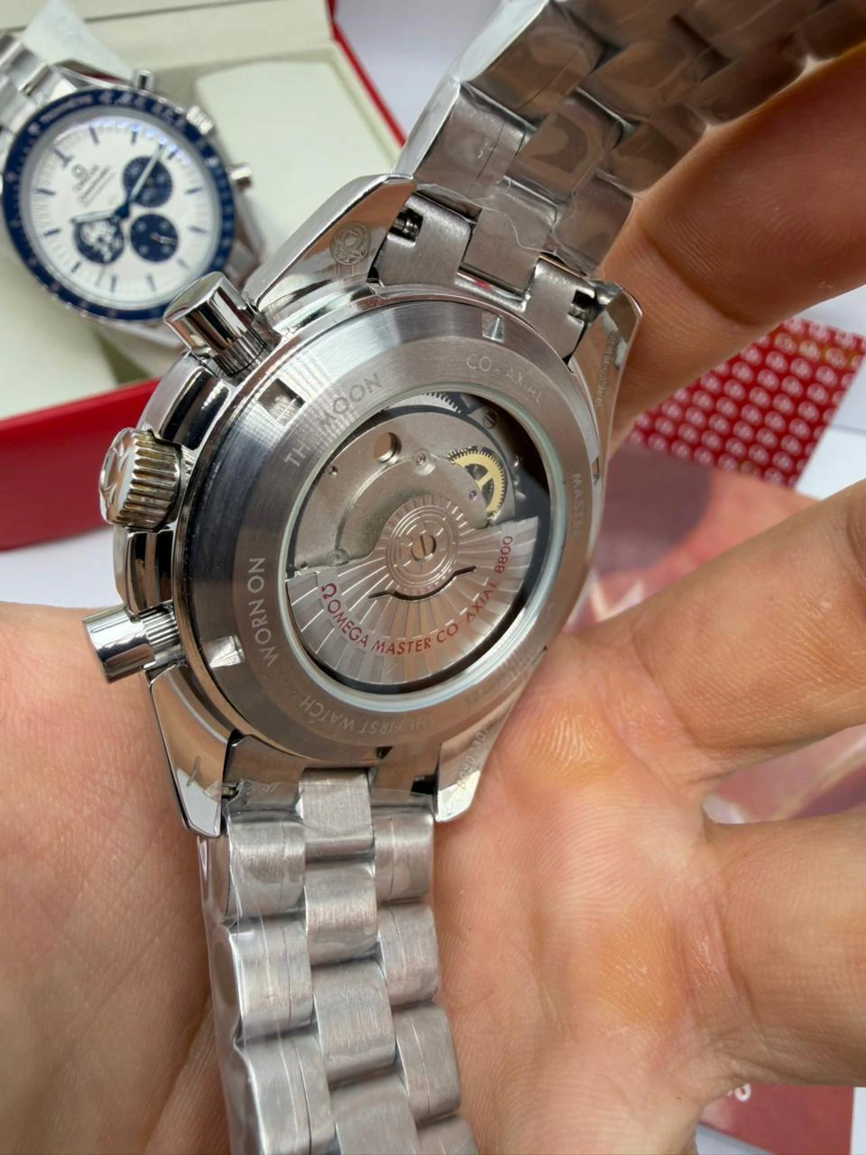 Omega Speedmaster 44mm - AÇO MOSTRADOR CINZA - Imagem 3