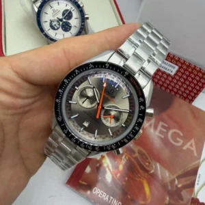 Omega Speedmaster 44mm - AÇO MOSTRADOR CINZA
