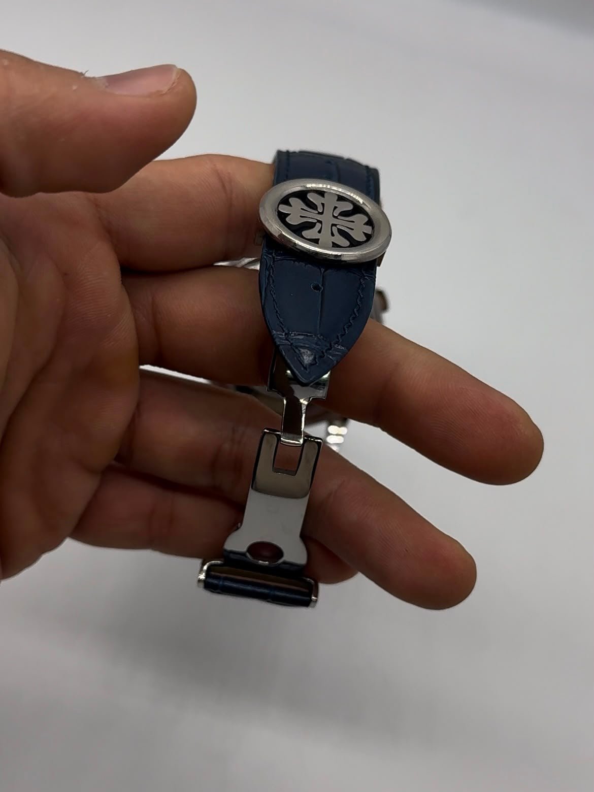 Patek Philippe Grand Complications 40mm - AÇO MOSTRADOR AZUL - COURO - Imagem 5