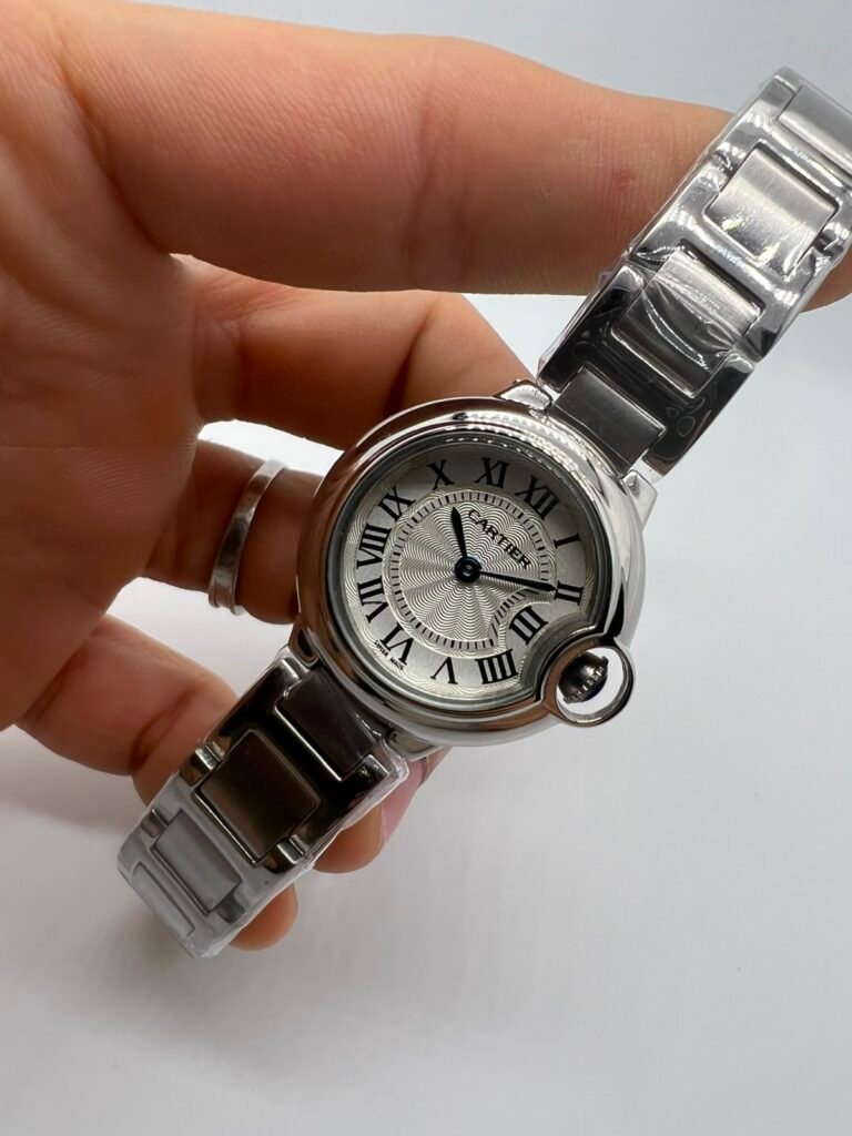 CARTIER BALLON BLEU - 28MM - AÇO PRATA MOSTRADOR BRANCO