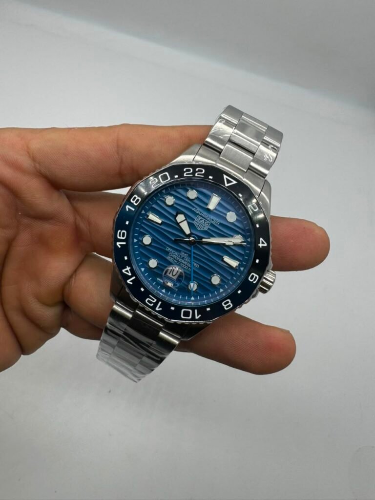 TAG Heuer Aquaracer Azul com Preto 43mm - AÇO MOSTRADOR AZUL