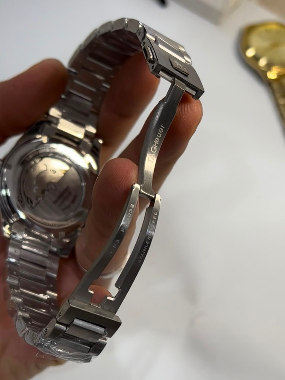 TAG Heuer Carrera Day-Date 41mm - AÇO MOSTRADOR BRANCO - Imagem 3