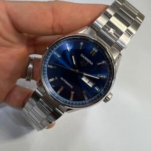 TAG Heuer Carrera Day-Date 41mm - AÇO MOSTRADOR AZUL