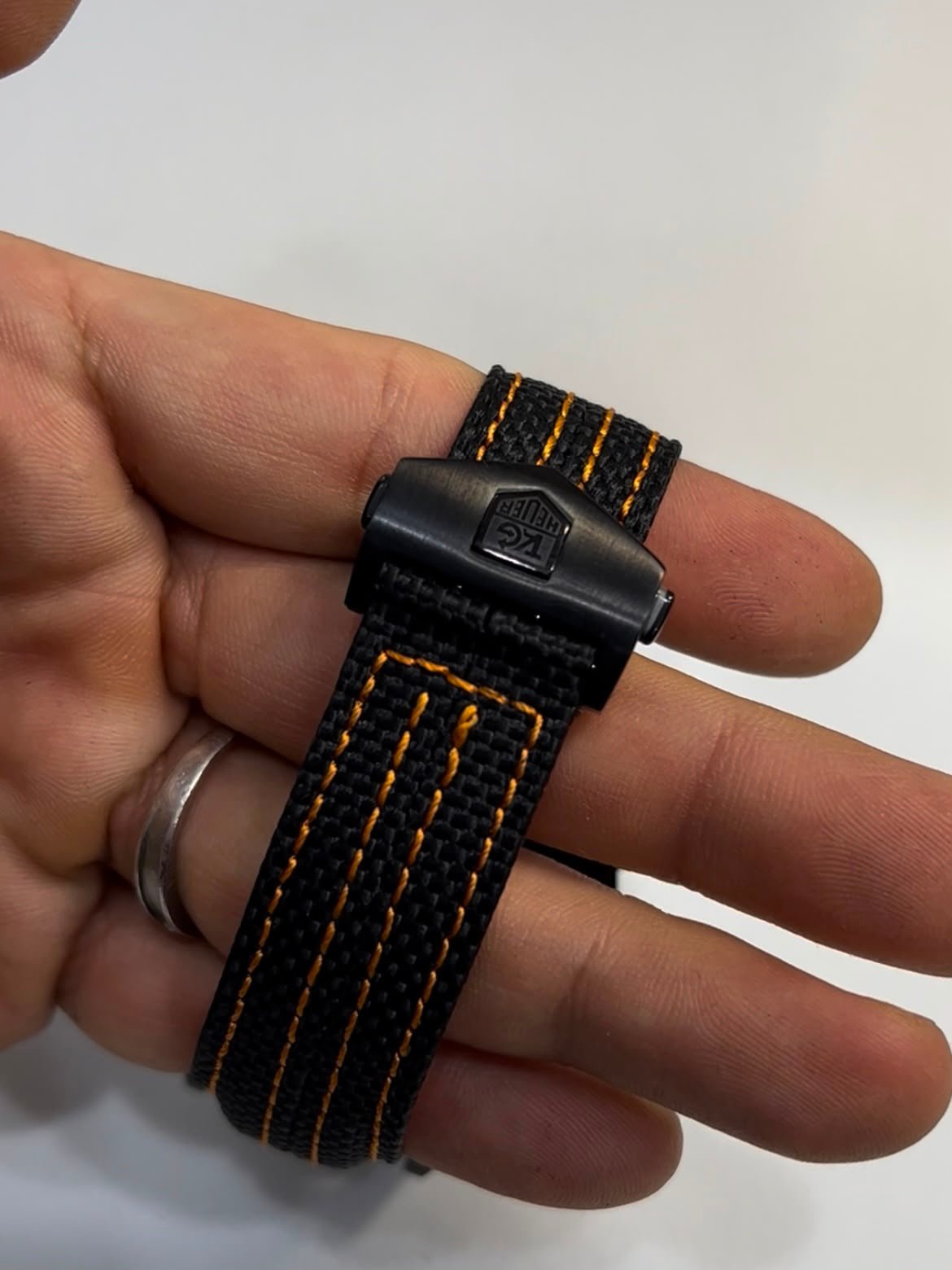 TAG Heuer Carrera Porsche 44mm - AÇO MOSTRADOR PRETO - NYLON - Imagem 4