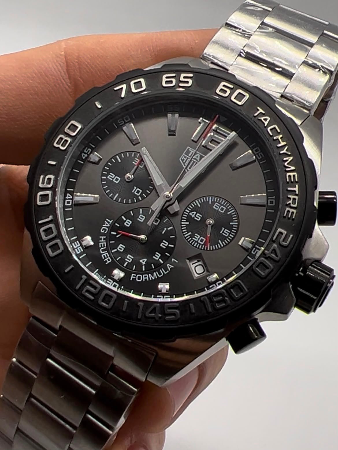 TAG Heuer Fórmula 1 44mm - AÇO MOSTRADOR PRETO - Imagem 4