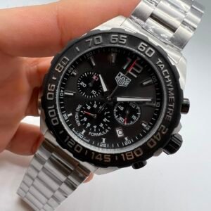 TAG Heuer Fórmula 1 44mm - AÇO MOSTRADOR PRETO