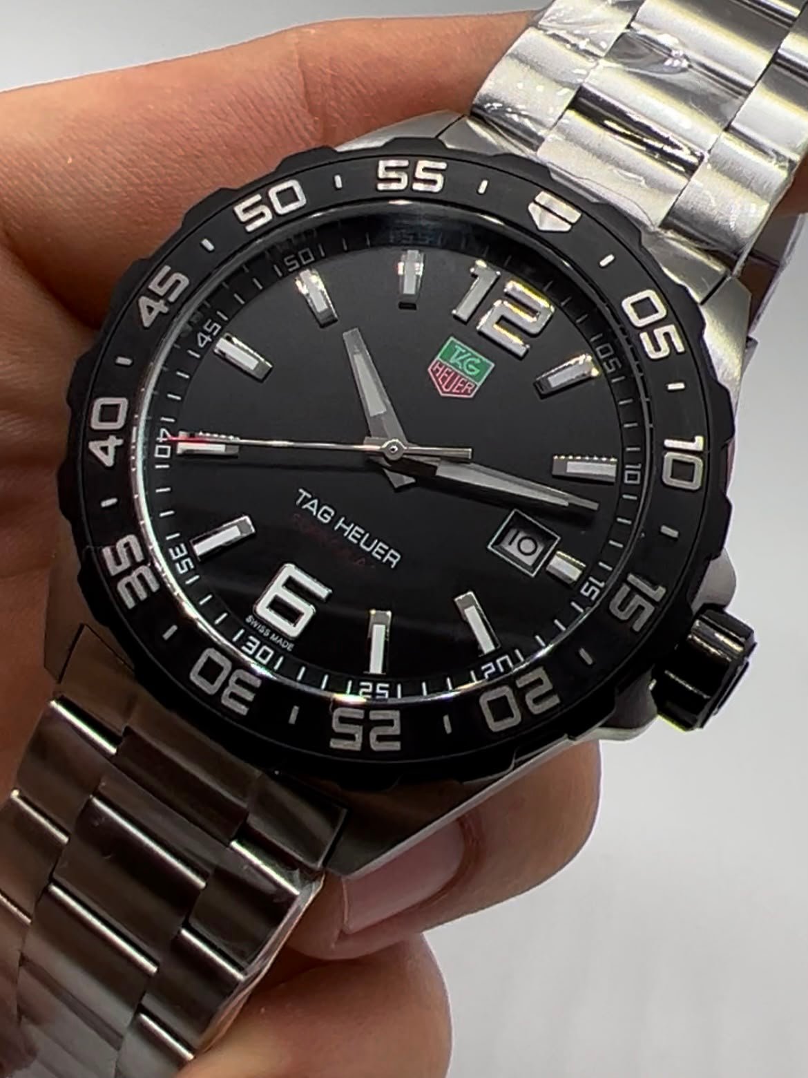 TAG Heuer Fórmula 1 43mm - AÇO MOSTRADOR PRETO - Imagem 4