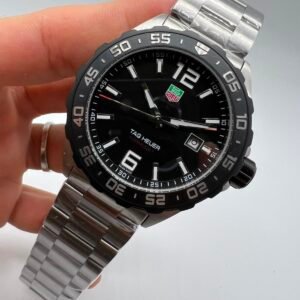 TAG Heuer Fórmula 1 43mm - AÇO MOSTRADOR PRETO