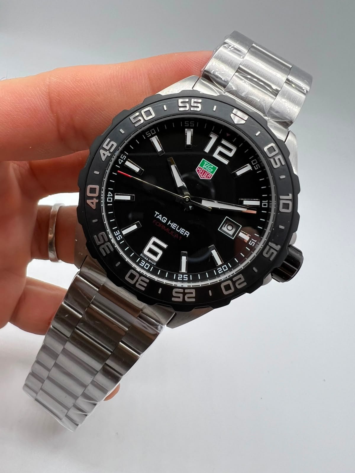 TAG Heuer Fórmula 1 43mm - AÇO MOSTRADOR PRETO