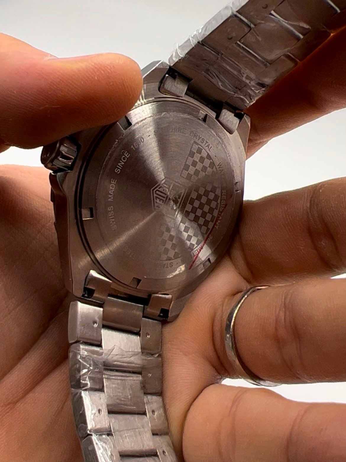 TAG Heuer Fórmula 1 43mm - AÇO MOSTRADOR PRETO COM VERMELHO - Imagem 2