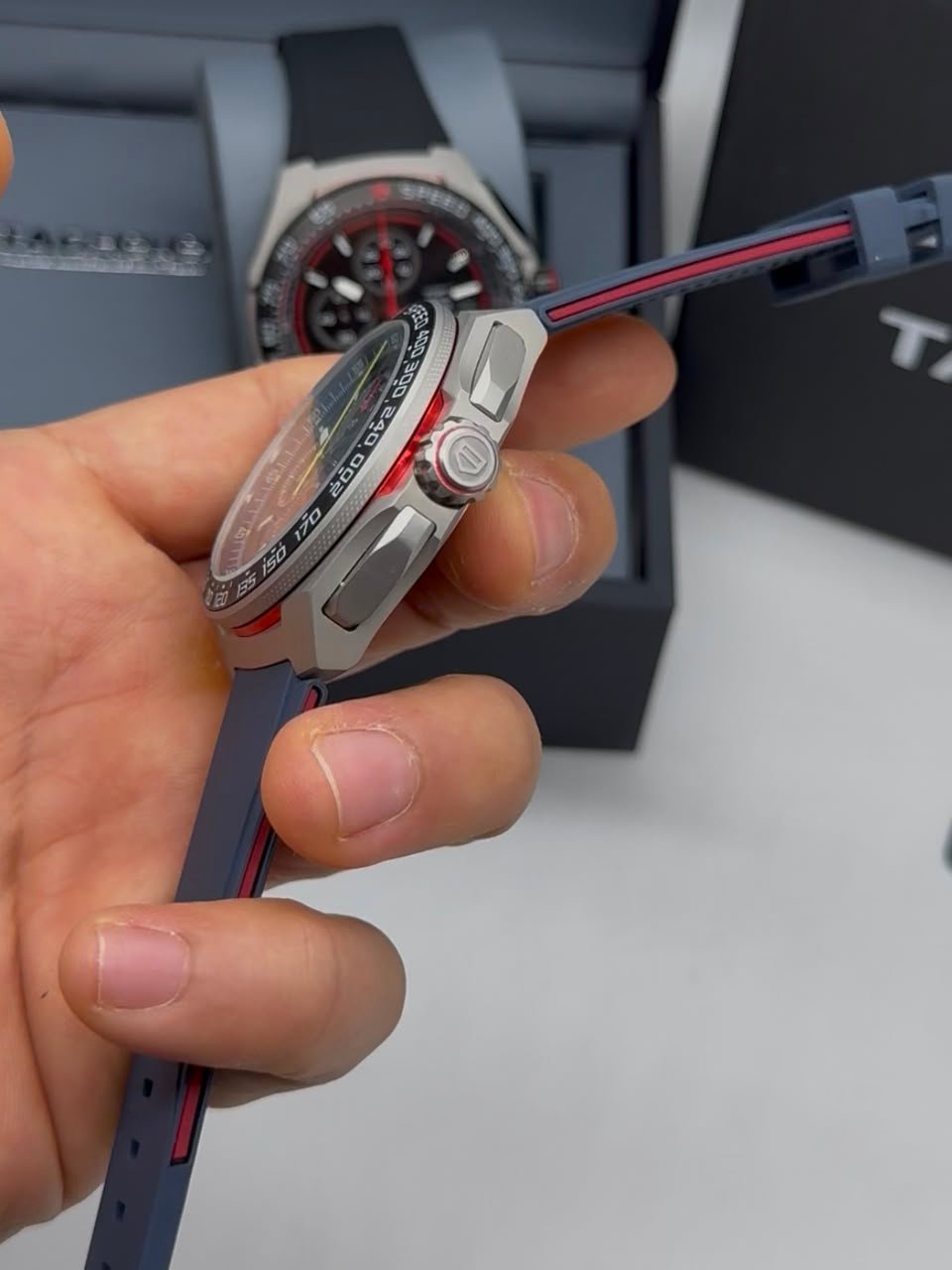 TAG Heuer Fórmula 1 43mm - AÇO MOSTRADOR AZUL - SILICONE - Imagem 2