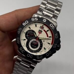TAG Heuer Fórmula 1 44mm - AÇO MOSTRADOR BRANCO