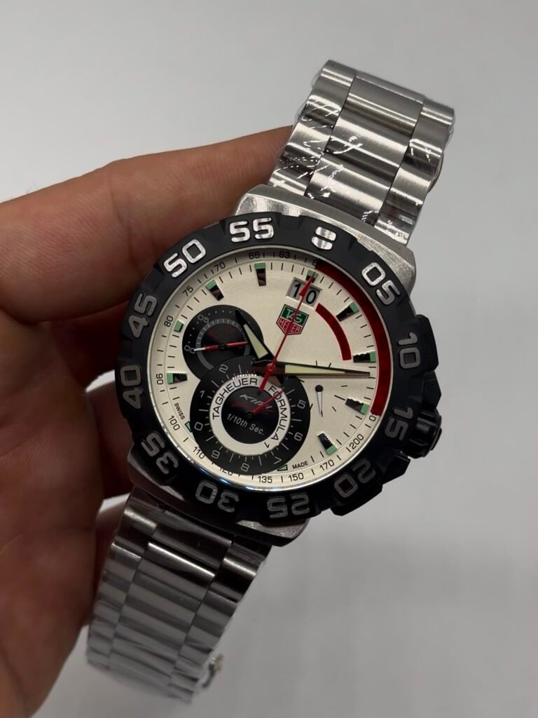 TAG Heuer Fórmula 1 44mm - AÇO MOSTRADOR BRANCO