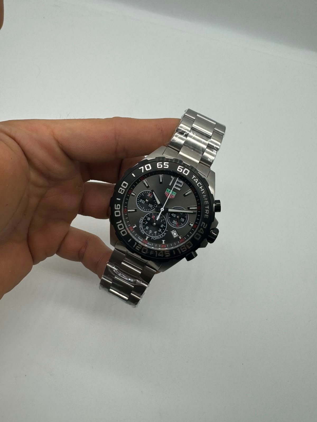 TAG Heuer Fórmula 1 44mm - AÇO MOSTRADOR CINZA