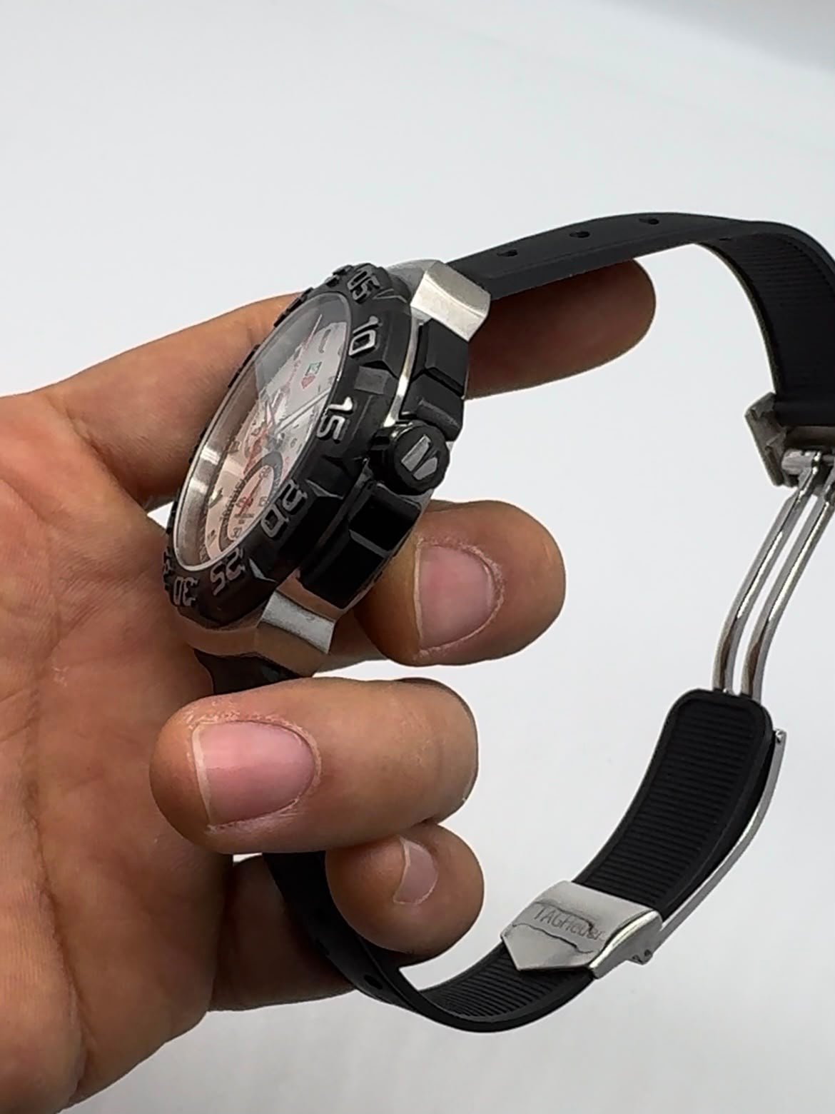 TAG Heuer Fórmula 1 44mm - AÇO MOSTRADOR BRANCO - Imagem 2