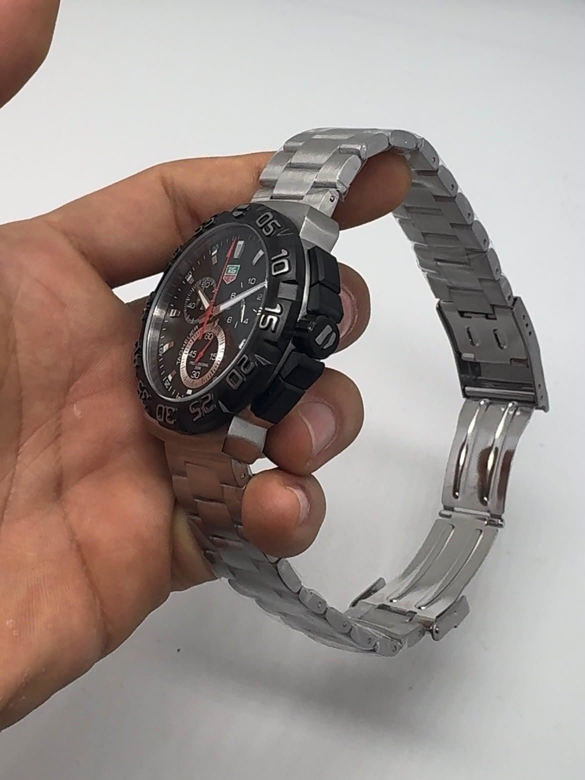 TAG Heuer Fórmula 1 44mm - AÇO MOSTRADOR PRETO - Imagem 4